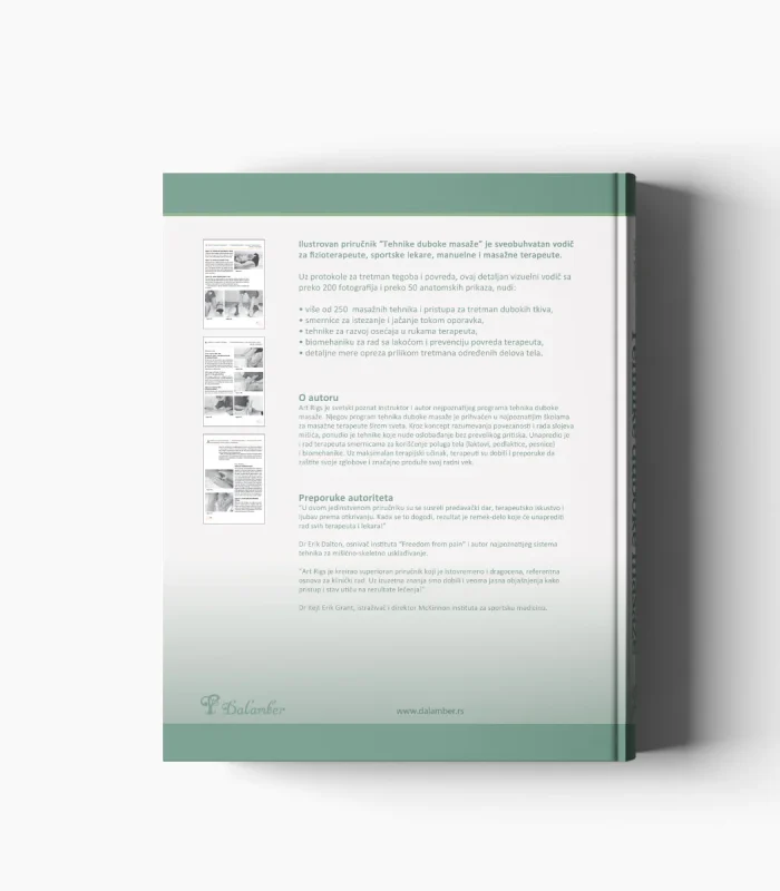 Tehnike Duboke Masaže Zadnja Korica